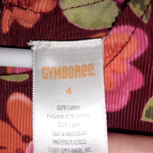 🆕️ Gymboree Butterfly Girl Jumper Dress Pinafore - Picture 5 of 5